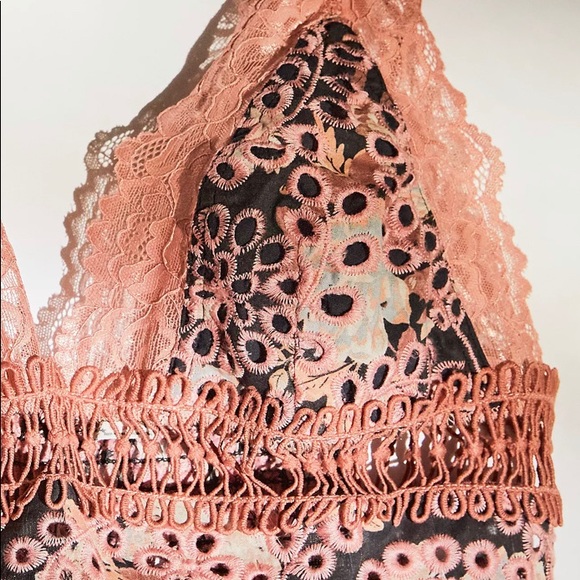 S NWT Free People Emma Soft Bralette Longline Bra - Picture 7 of 13